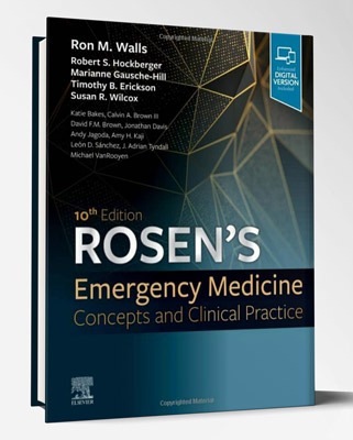 کتاب ROSEN’S Emergency Medicine 3vol 2022