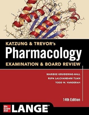 کتاب Katzung & Trevor's Pharmacology Examination and Board Review, 24024 - 14Edition