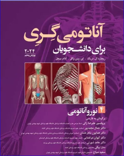 کتاب آناتومی گری برای دانشجویان 2024 جلد4 نوروآناتومی