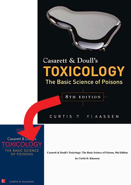 کتاب Casarett & Doull's Toxicology ,The Basic Science of Poisons