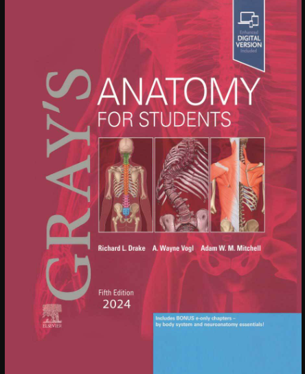 کتاب Gray’s Anatomy for Students 5th Edition 2024