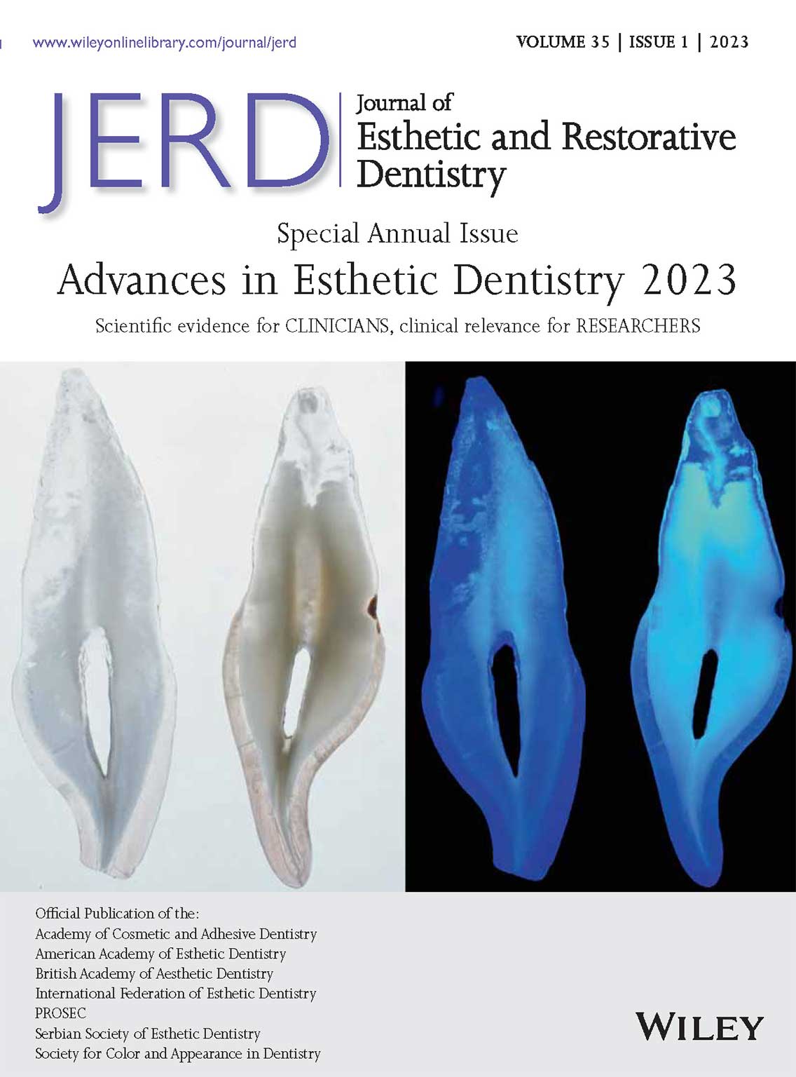 117 کتاب JERD: Journal of Esthetic and Restorative Dentistry 2023