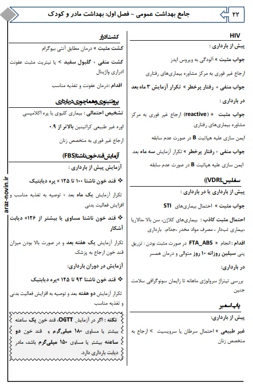 3 کتاب جامع بهداشت رزا آسمانی منش