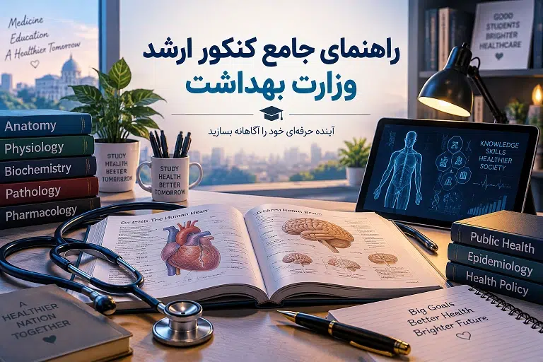 راهنمای جامع کنکور کارشناسی ارشد وزارت بهداشت؛ از ثبتنام تا قبولی